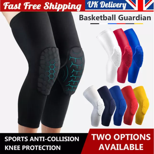 Football Basketball Knee Pads Honeycomb Knee Brace Support Leg Elbow Protect