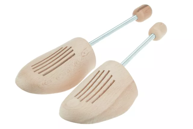 Embauchoires en bois de hêtre, forme chaussures pour femmes et hommes 5 paires 3