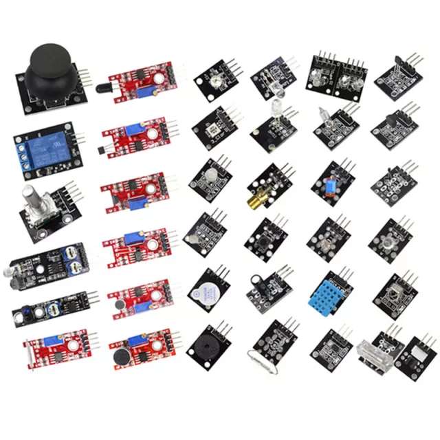 37 Sensor Ultimate 37 In 1 Sensor Modules Kit For Arduino Mcu Education User  TS