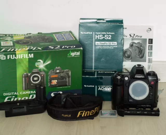 Fujifilm S2 Pro Nikon F Mount DSLR Camera - Complete With Box
