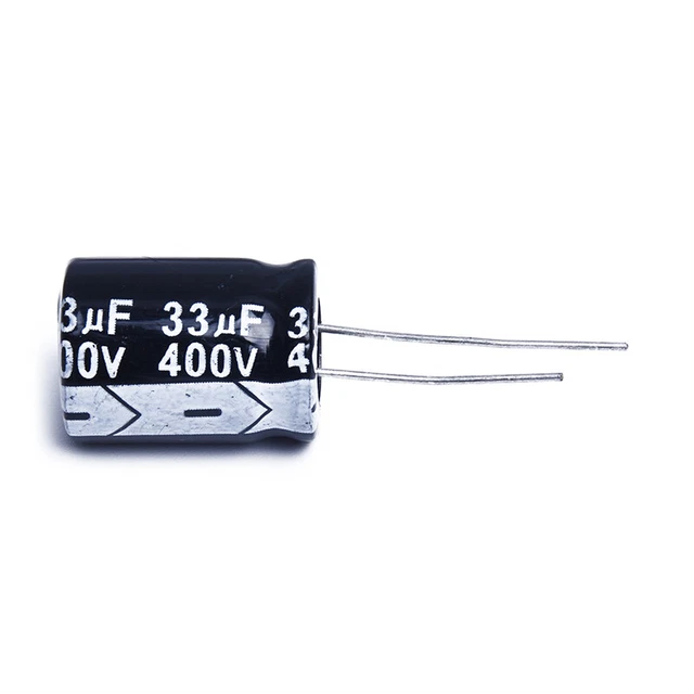10pcs Condensateur Electrolytique d'Aluminium 33uF 400V U1E78312