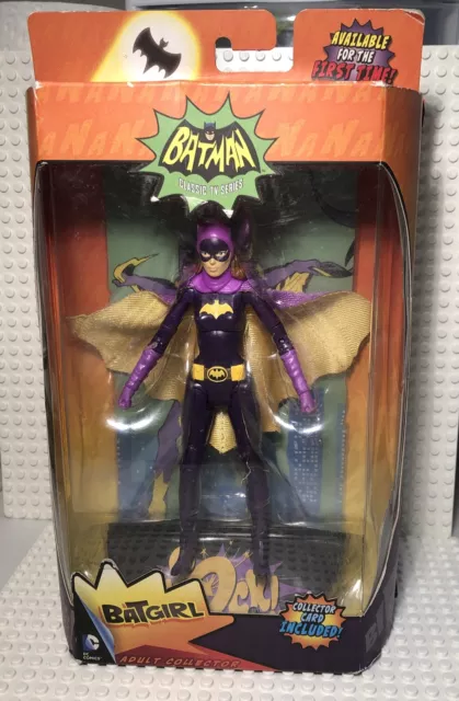 Batman 66 Yvonne Craig BATGIRL 6" Figure Classic 1966 TV Show Mattel 2015 NIB