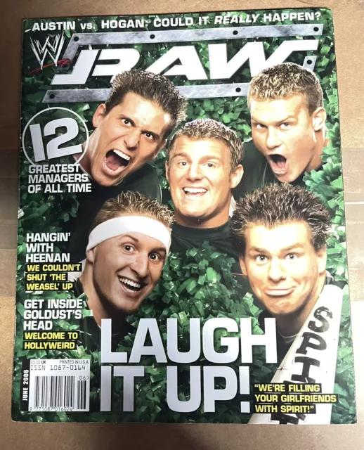 WWE WWF RAW Magazine - June 2006 - Spirit Squad