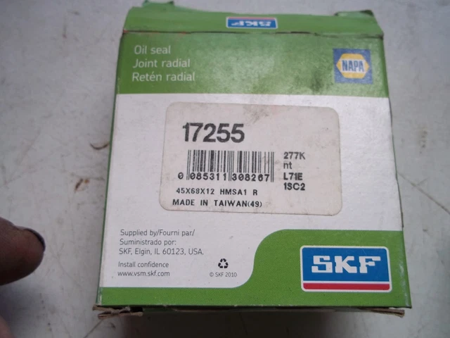 Engine Timing Cover Seal SKF 17255