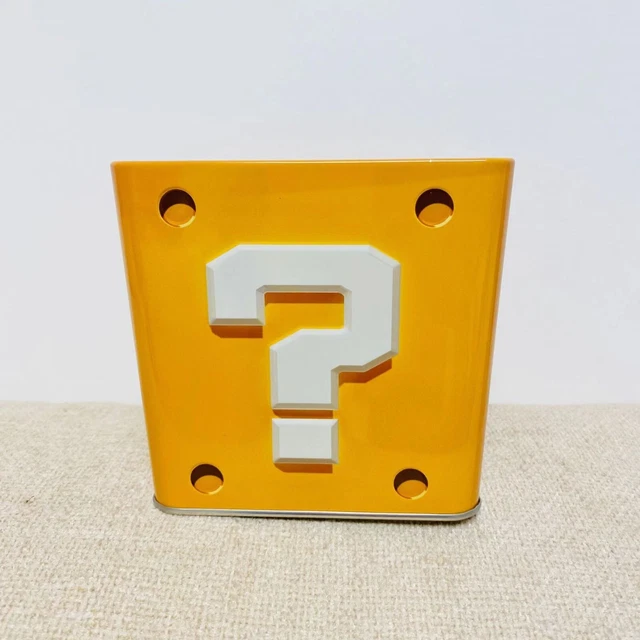 THE SUPER MARIO BROS. MOVIE Question Mark Tin Bucket Popcorn Storage