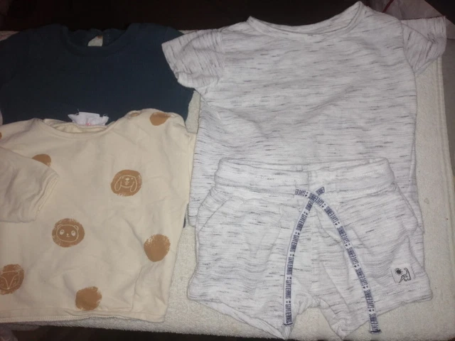 Baby Boy Age 3 To 6 Months Clothes Bundle Great Quality And Condition 5 Items