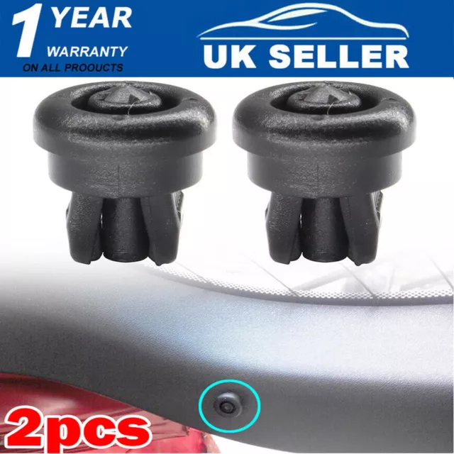 2PCS Parcel Shelf Cord String Hanger clips For Nissan Qashqai J10 J11 Note E11