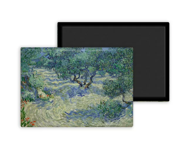 Verger d'oliviers-Van Gogh Vincent-Magnet Frigo 54x78mm