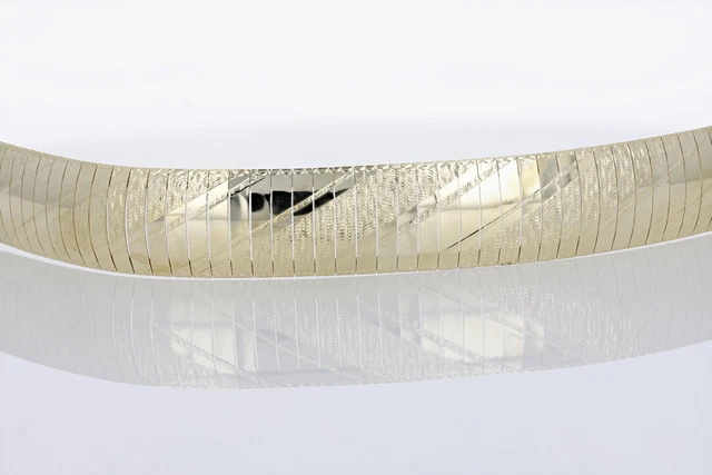 14.2mm Diamond-Cut Omega Link Chain 7.25" Bracelet 14k Yellow Gold 24.25 Grams 14.2mm Diamond-Cut Omega Link Chain 7.25" Bracelet 14k Yellow Gold 24.25 Grams