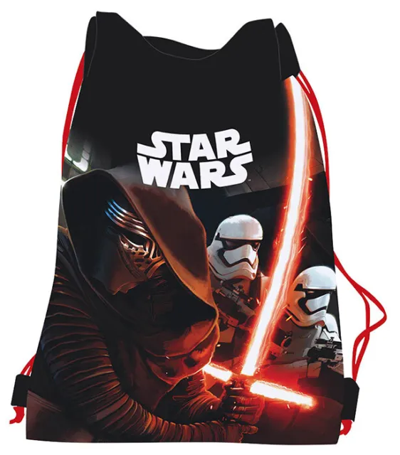 Star Wars VII The Force Awakens Kylo Ren & First Order Troopers Gym Bag Borsa