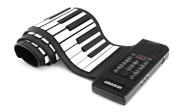 Clavier Numerique Arrangeur Synthetiseur 61 Touches 128 Sons MIDI Derouler Noir