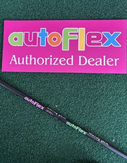 Autoflex Fairway Shaft 505 X Black Adapter & Grip AUTHORIZED DEALER NEW