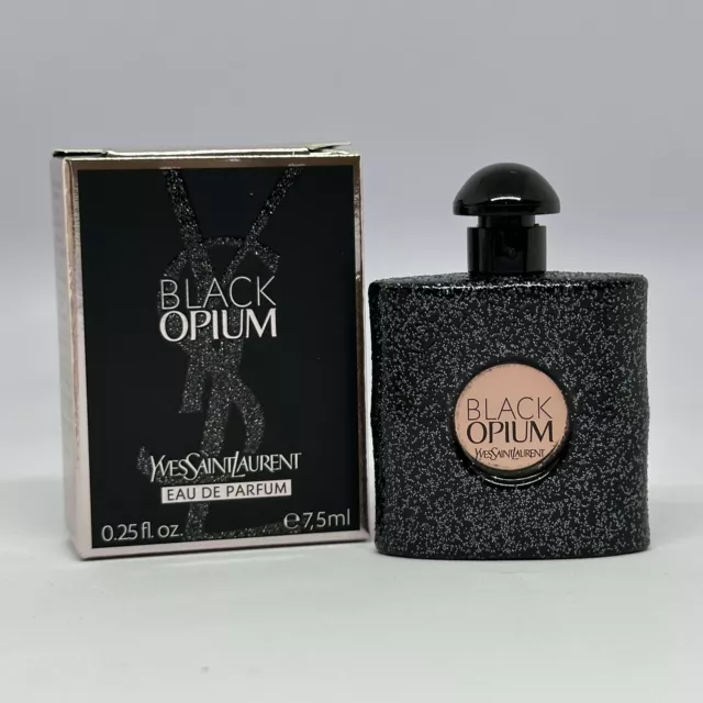 Yves Saint Laurent YSL Black Opium Eau de Parfum .25oz / 7.5ml Perfume New NIB Yves Saint Laurent YSL Black Opium Eau de Parfum .25oz / 7.5ml Perfume New NIB