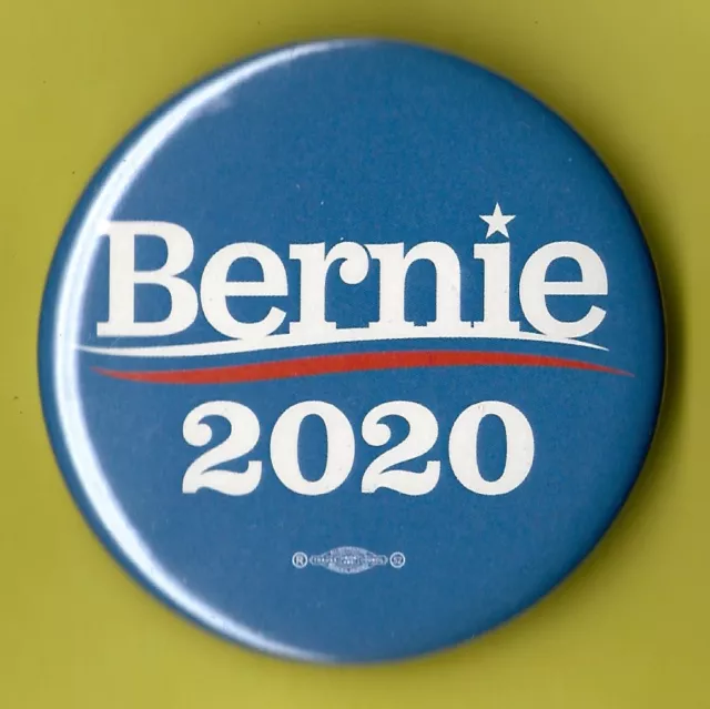 2020 Bernie Sanders 2-1/4" / Presidential Hopeful Campaign Button(Pin 03)