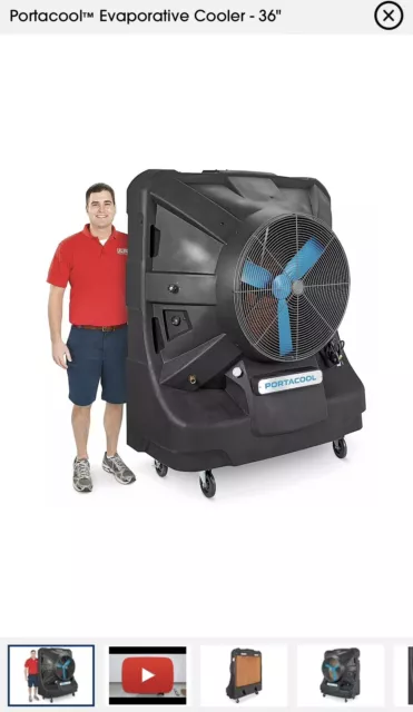Portacool© - Jetstream™ 260 Portable Evaporative Cooler (PACJS2601A1) 36"