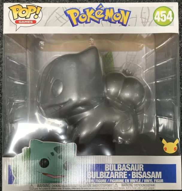 FUNKO POP! Pokemon™ BISASAM 454 Vinyl Figur 25 Jahre Jubiläum NEU&OVP