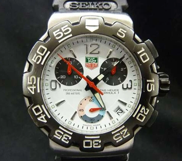 Orologio da uomo TAG Heuer Formula 1 CAC1111-0 Cronografo Data Vintage di JP