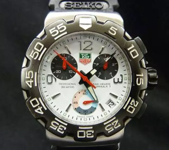 TAG Heuer Formula 1 CAC1111-0 Chronograph Date Mens Watch Vintage from JP