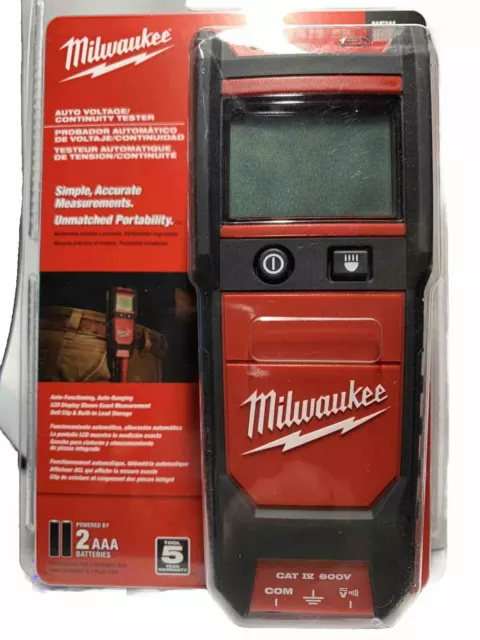 Milwaukee Auto Voltage Continuity Tester 2212-20