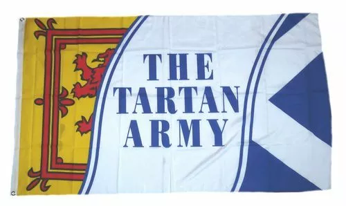 Flagge / Fahne Fahne Schottland Tartan Army Fußball Hissflagge 90 x 150 cm