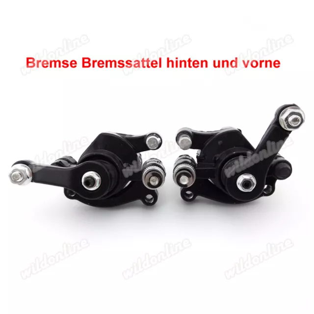 Bremse Bremssattel hinten und vorne Für Pocketbike 49ccm Dirtbike ATV Minicross