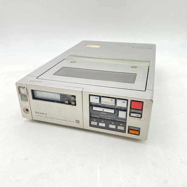 Magnétoscope Betamax portable SONY SL F1 F + Tuner TT F1 F LIRE annonce