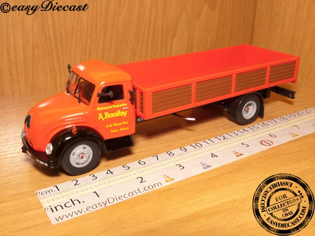 Camion Jouet Vintage AA - Marque Shell & Deutz - Allemagne De L'Ouest - Plastique Jaune/rouge - Occasion