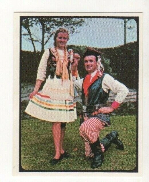 SANITARIUM NZ CARD. National Costume of Poland MAle & Female £3.08