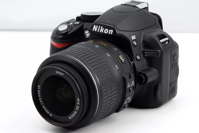 Nikon D3100 VR Nikkor AF-S Kit d'objectif 18-55 mm Appareil photo numérique...