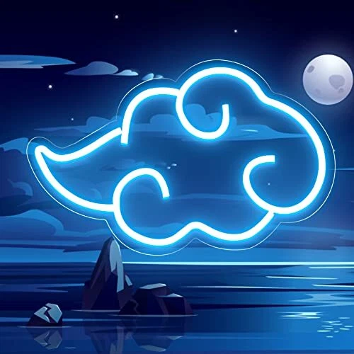 HOTUT Led Night Light Neon Sign, The Clouds Led Neon Light, Blue Light LED Neon