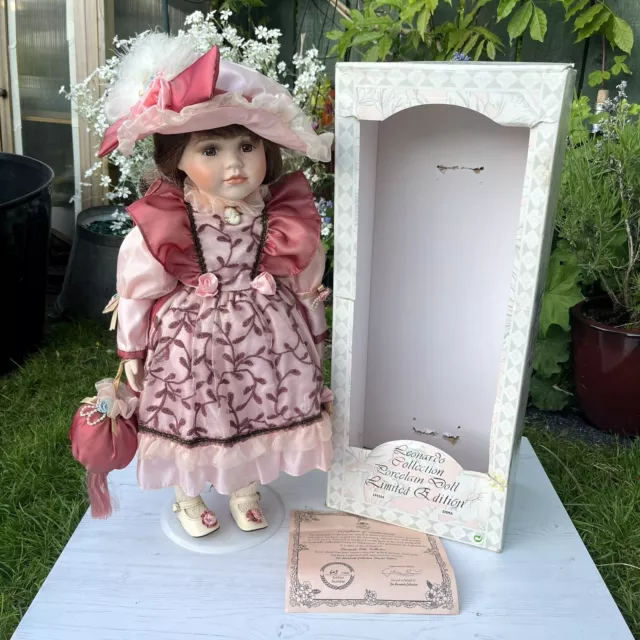 Vintage Leonardo Collection Porcelain Doll Limited Edition Emma LP4244