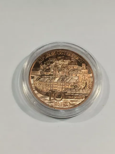 Monnaie Österreich 10 Euro Salzburg 2014