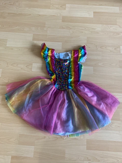 Abito Ragazza 122-128 Costume Carnevale indossato una volta in ottime condizioni