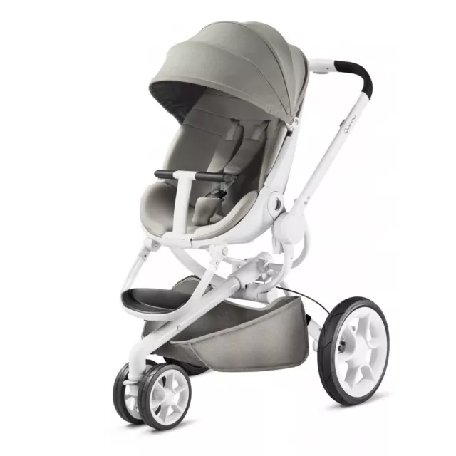 Adaptadores de asiento de automóvil Quinny Moodd blancos para asiento de automóvil Maxi-Cosi y carrycot Quinny 3