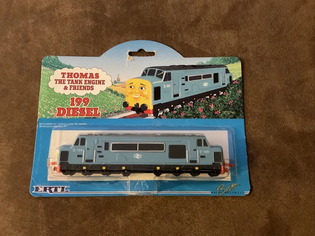 THOMAS THE TANK Engine & Friends ERTL D199 199 DIESEL TRAIN DIECAST NEW ...