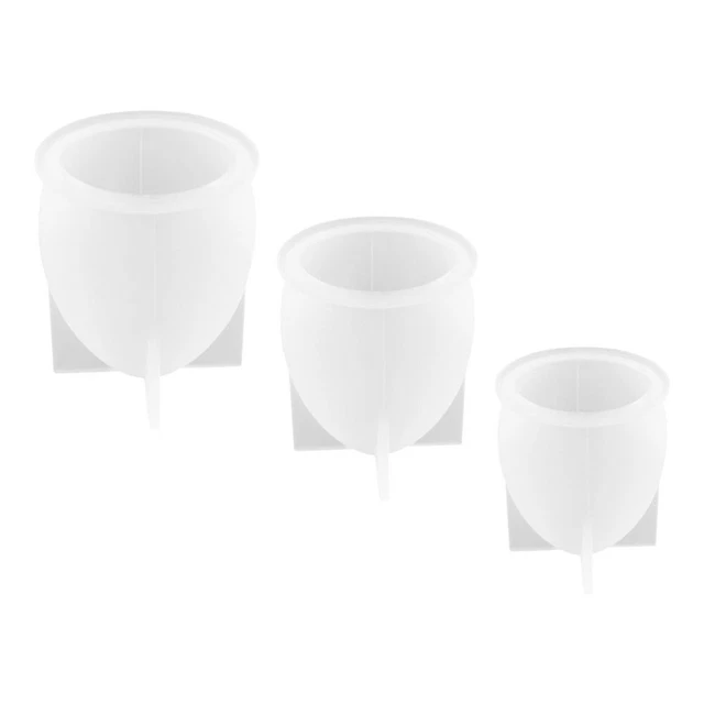 3 stücke Ei Silikonformen Ei Design Ball Formen Ei Geformte Formen für DIY