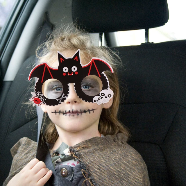 10 Piezas Papel Gafas Kid Party Gafas Performance Accesorios Disfraz Halloween