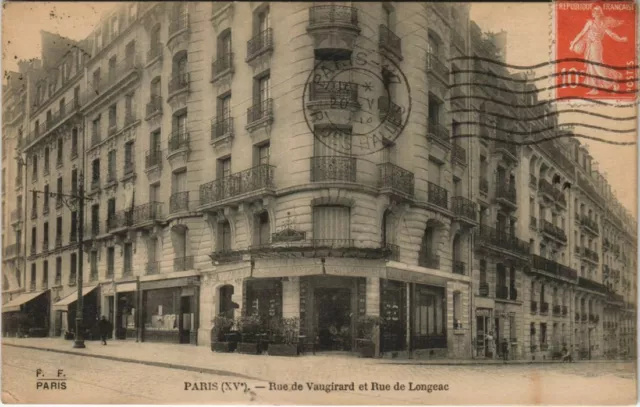 CPA AK PARIS 15e Rue de Vaugirard Rue de Longeac (925453)