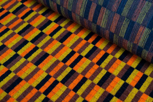 London Transport Bus and Underground (Misha Black) District Line Moquette