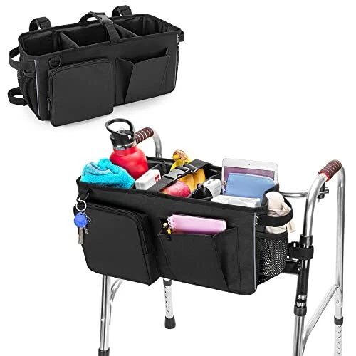 Walker Basket, Accessories Bag to Hang on Medical Walker for Seniors Walker Basket, Accessories Bag to Hang on Medical Walker for Seniors