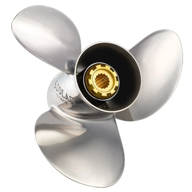Propeller 13"X19P 3 Blade Stainless Steel Solas P/N 4431-130-19
