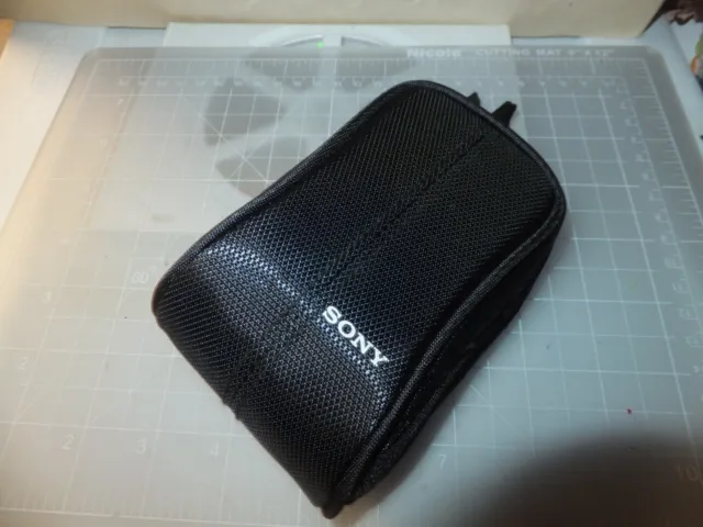 Genuine Sony LCS-CSW Black Case for Sony Cybershot Cameras