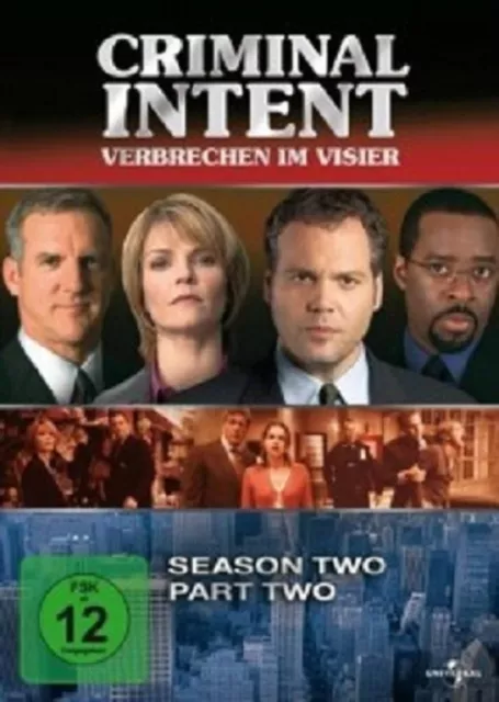 Criminal Intent-Verbrechen Im Visier Season 2.2-3 Dvd Neuware Vincent D'onofrio