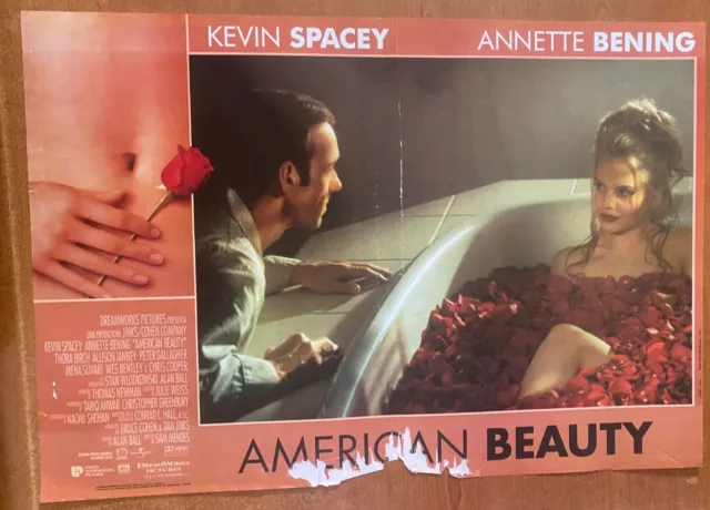 Fotobusta American Beauty Kevin Spacey, Annette Bening