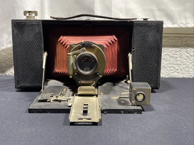 ANTIQUE NO 3A Folding Brownie Camera Model A Kodak 1894 - 1902 U.S ...