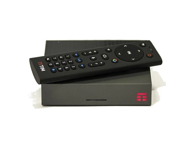 TIM BOX DECODER Digital Terrestrial Receiver DVB-T2 TIM VISION Android ...