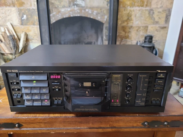 Nakamichi RX-505 Cassette Deck Fully Recalibrated Fully Operational with Box Nakamichi RX-505 Cassette Deck Fully Recalibrated Fully Operational with Box