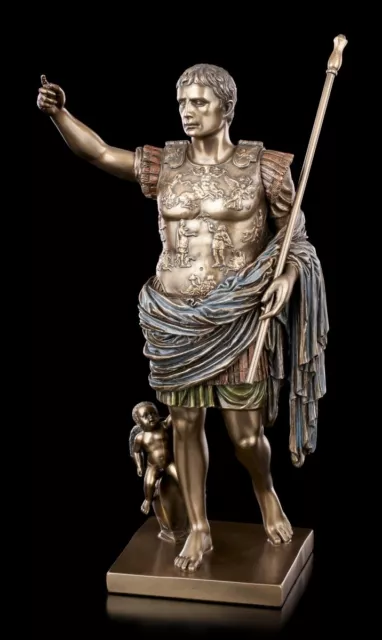 Augustus Figur - Römischer Kaiser - Veronese Römer Kriegsherr Dekostatue