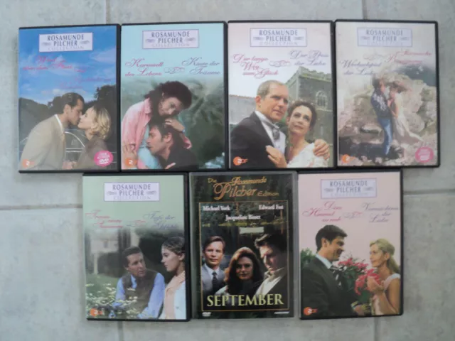 7 DVDs von Rosamunde Pilcher