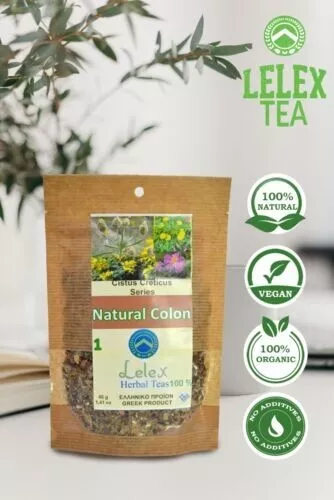 Herbal Tea Weight Loss Laxative Effect Detoxifying Natural Colon Lelextea